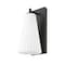 Z-Lite Farrell 1 Light Wall Sconce, 6in. W x 12.75in. H, Matte Black 3043-1SS-MB - alternate 2